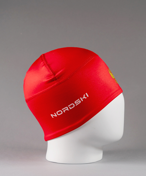 Тренировочная шапка Nordski Active Red