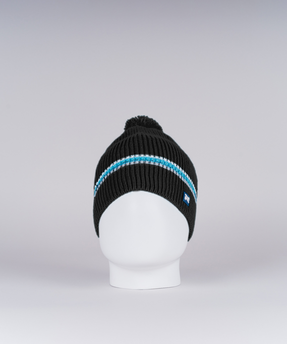 Вязанная шапка Nordski Frost Black/Blue