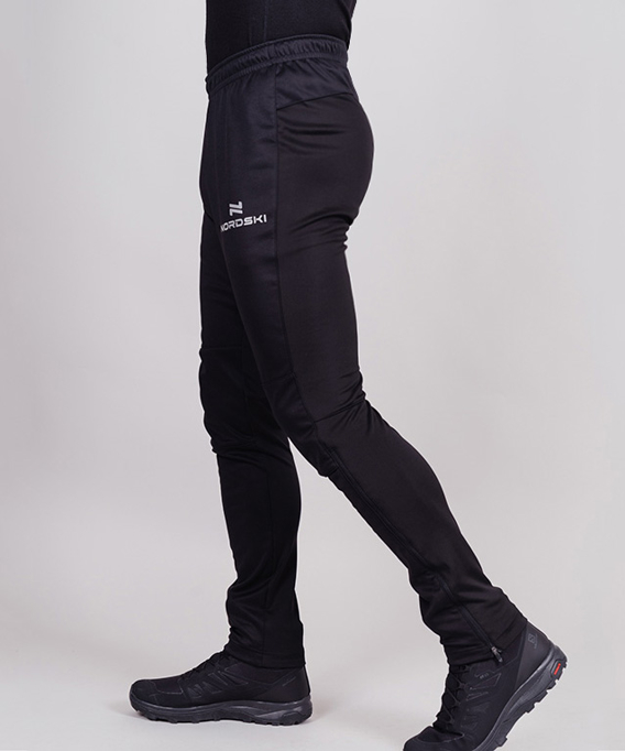 Разминочные брюки NORDSKI Base Black