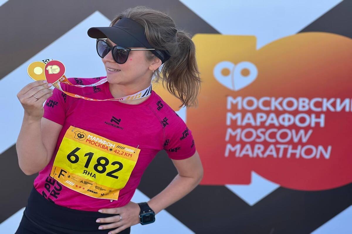 Атлеты-амбассадоры Nordski - призеры Московского марафона