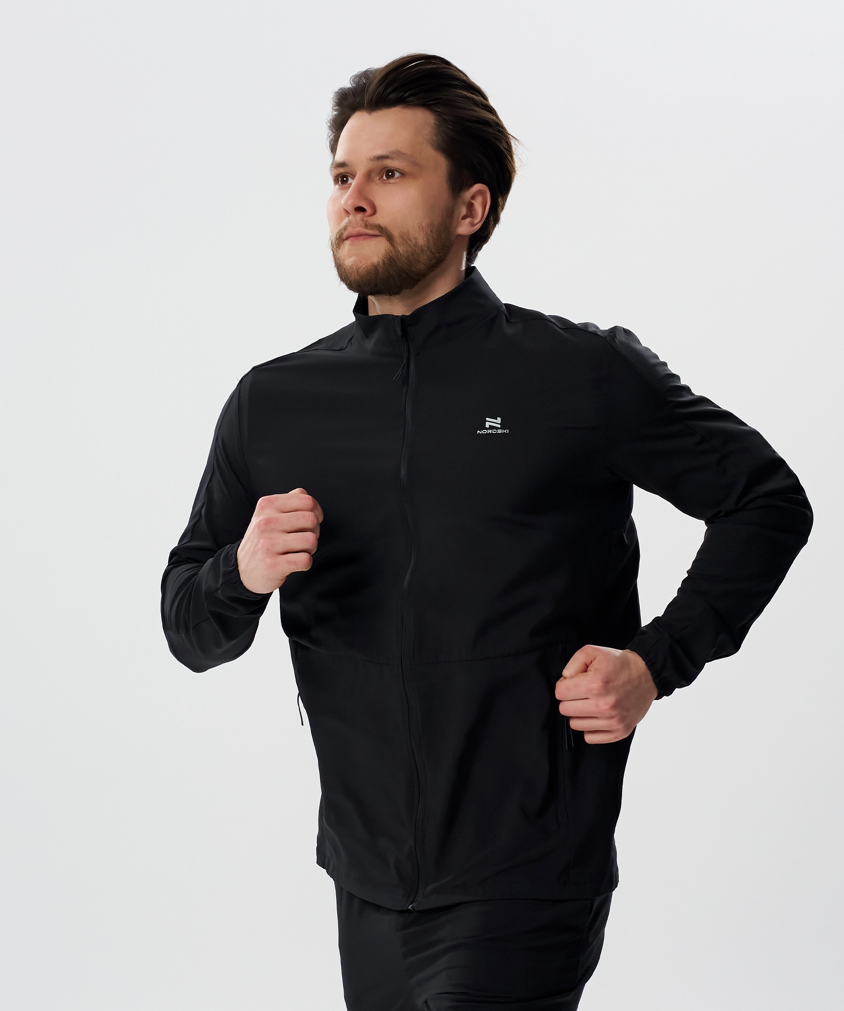 Ветровка беговая Nordski Light Cross Black