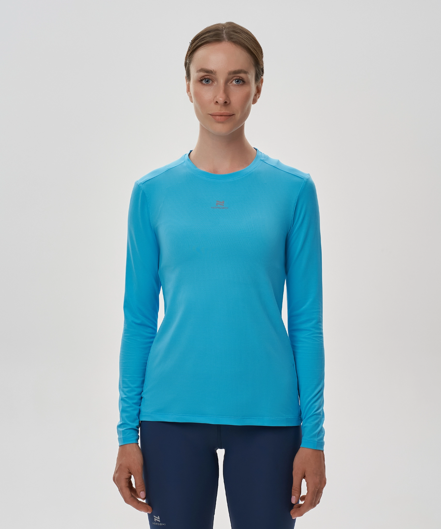 Футболка Nordski Run 2.0 Berry W с длинным рукавом