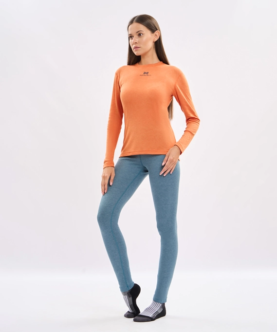 Комплект термобелья Nordski Soft Orange/Green W