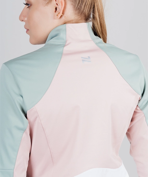 Тренировочная куртка Nordski Pro Ice Mint/Soft Pink W