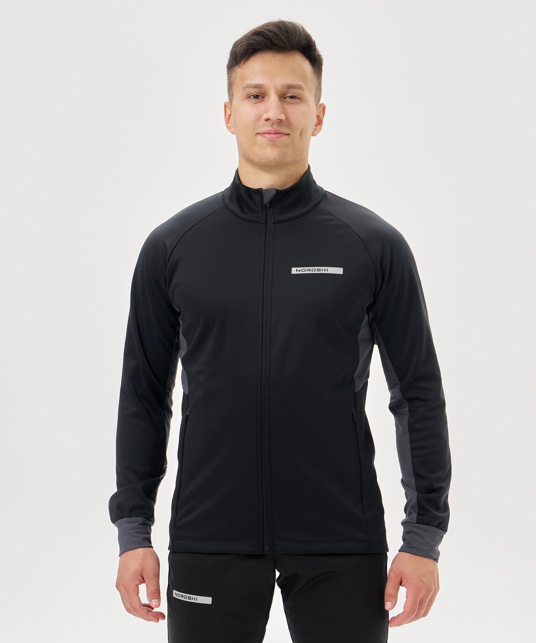 Тренировочная куртка Nordski Core Black/Grey