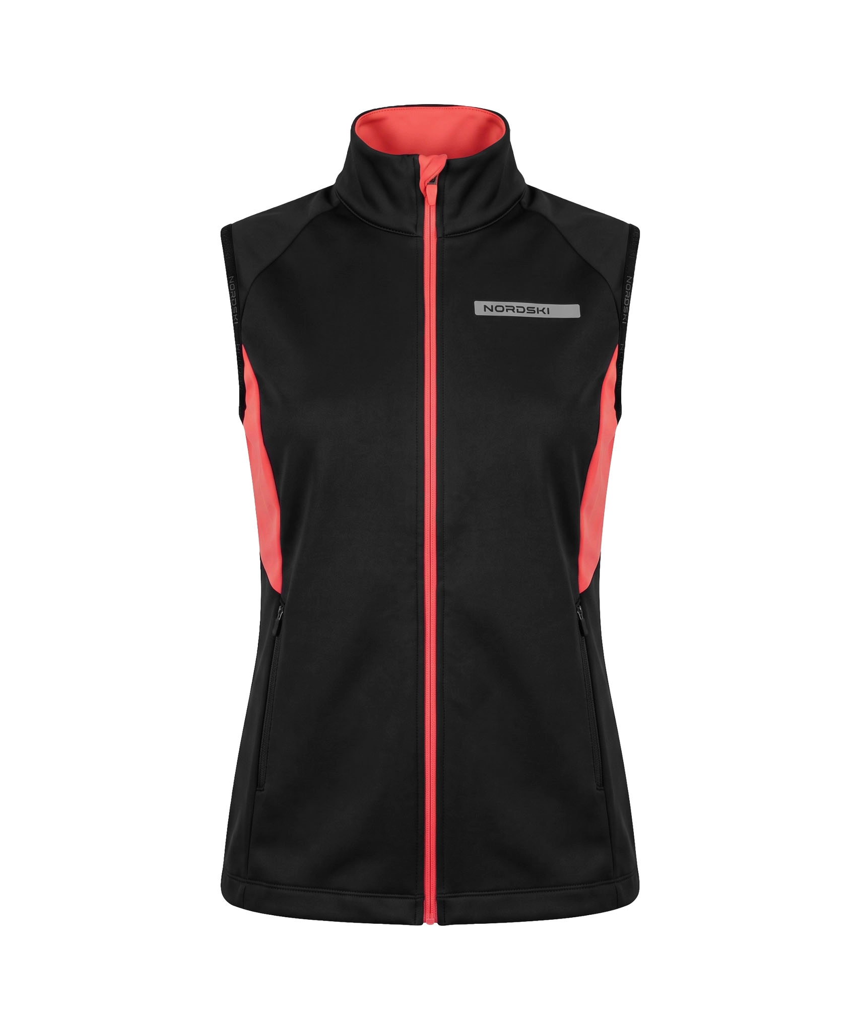 Жилет тренировочный Nordski Core Black/Coral W