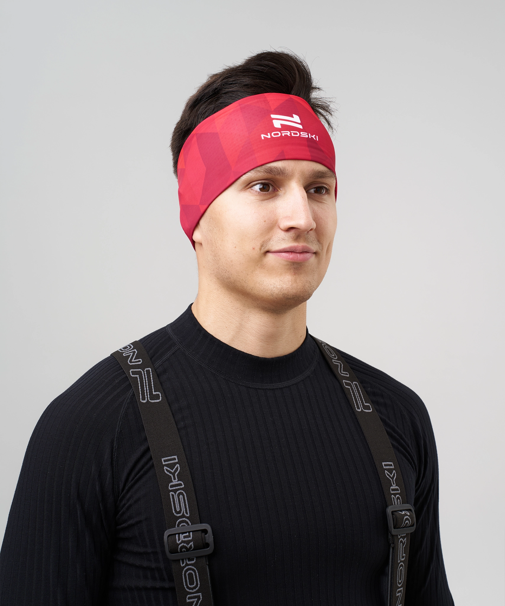 Гоночная повязка Nordski Race Red