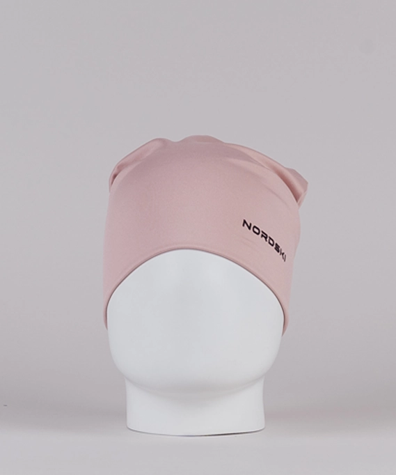 Тренировочная шапка Nordski Train Long Soft Pink
