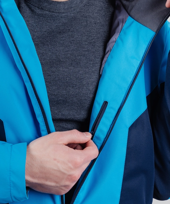 Утепленная куртка NORDSKI Base Light Blue/Black Iris