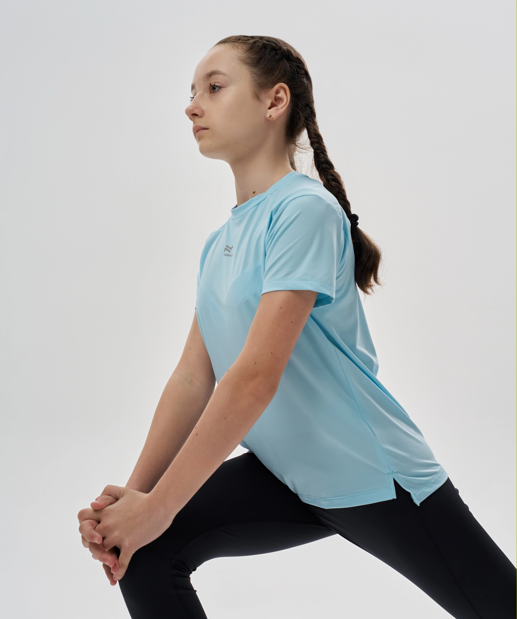 Футболка Nordski Jr. Run 2.0 Sky