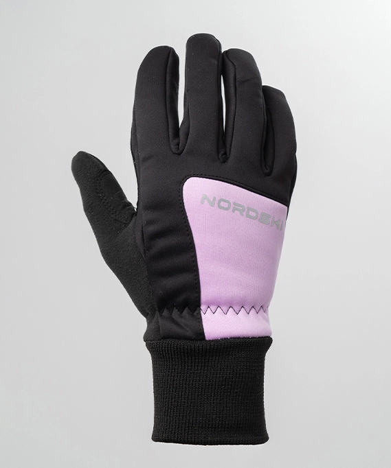 Перчатки Nordski Arctic Black/Orchid