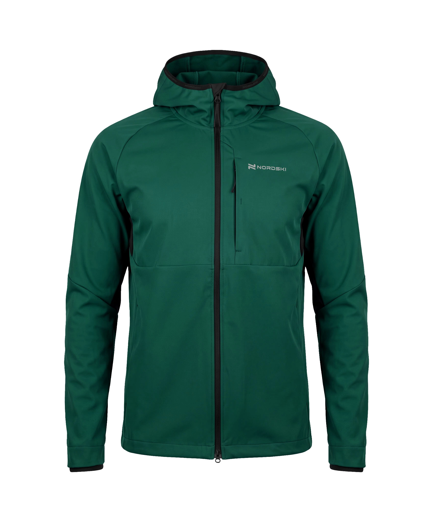Тренировочная куртка Nordski PRO TOUR HOOD Alpine Green