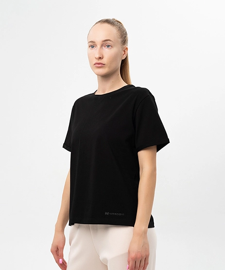 Футболка укороченная Nordski Simple Logo Soft Pink W