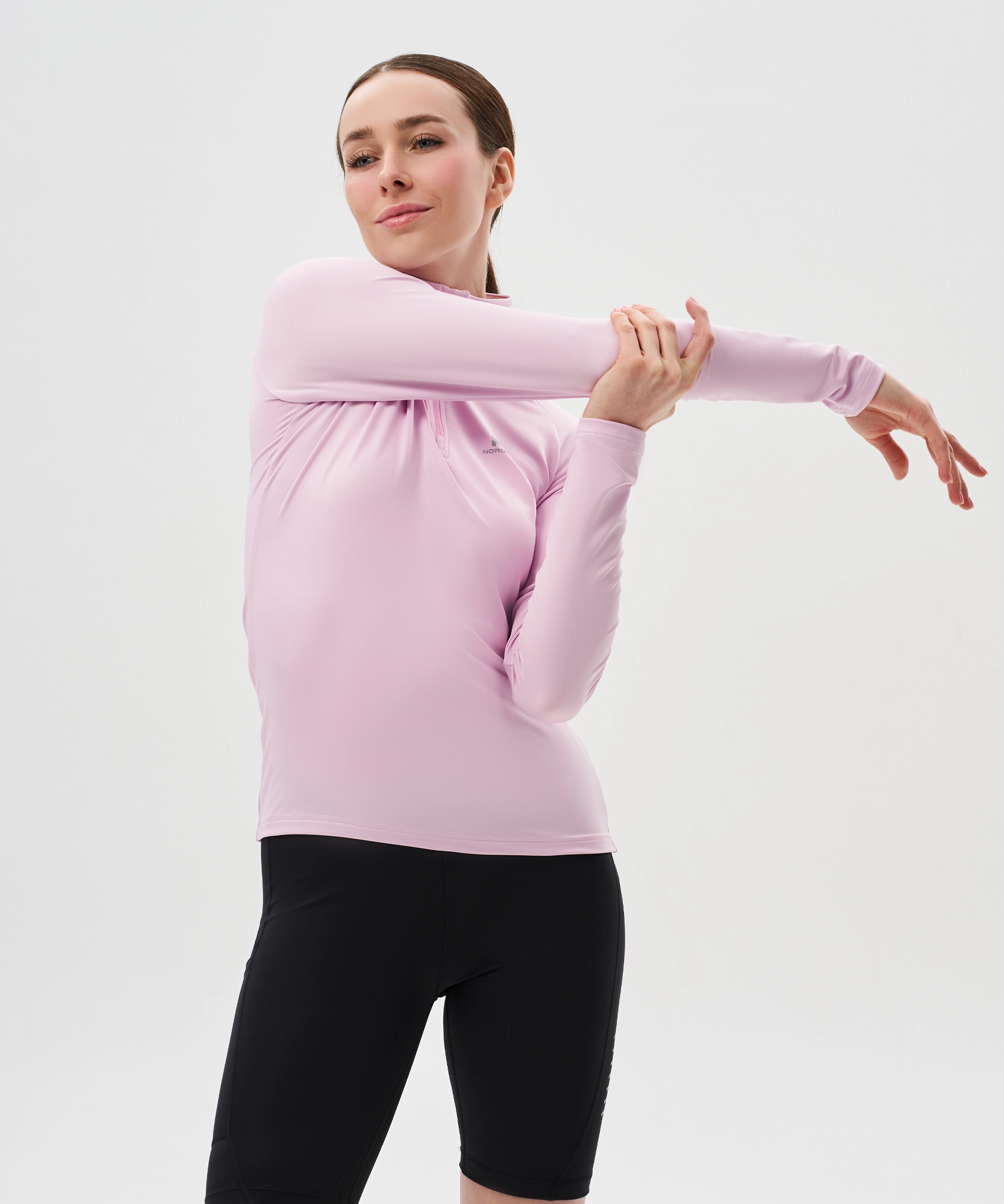 Лонгслив Nordski Run Peony W