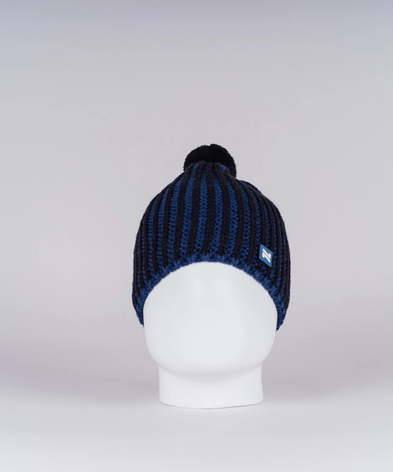 Вязанная шапка Nordski Wool Black/Navy