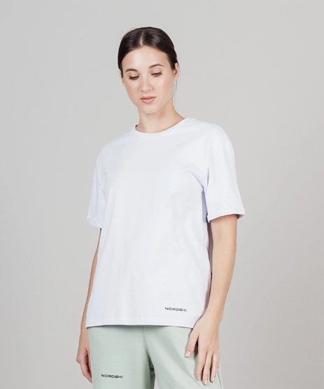 Футболка укороченная Nordski Simple Logo Soft Pink W