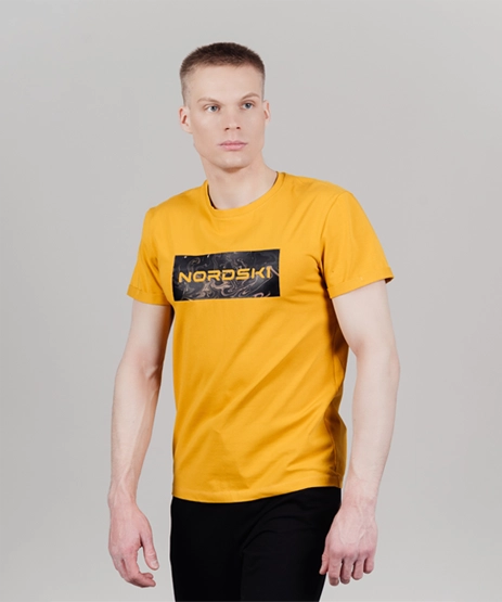 Футболка Nordski Simple Logo Grey/Ice