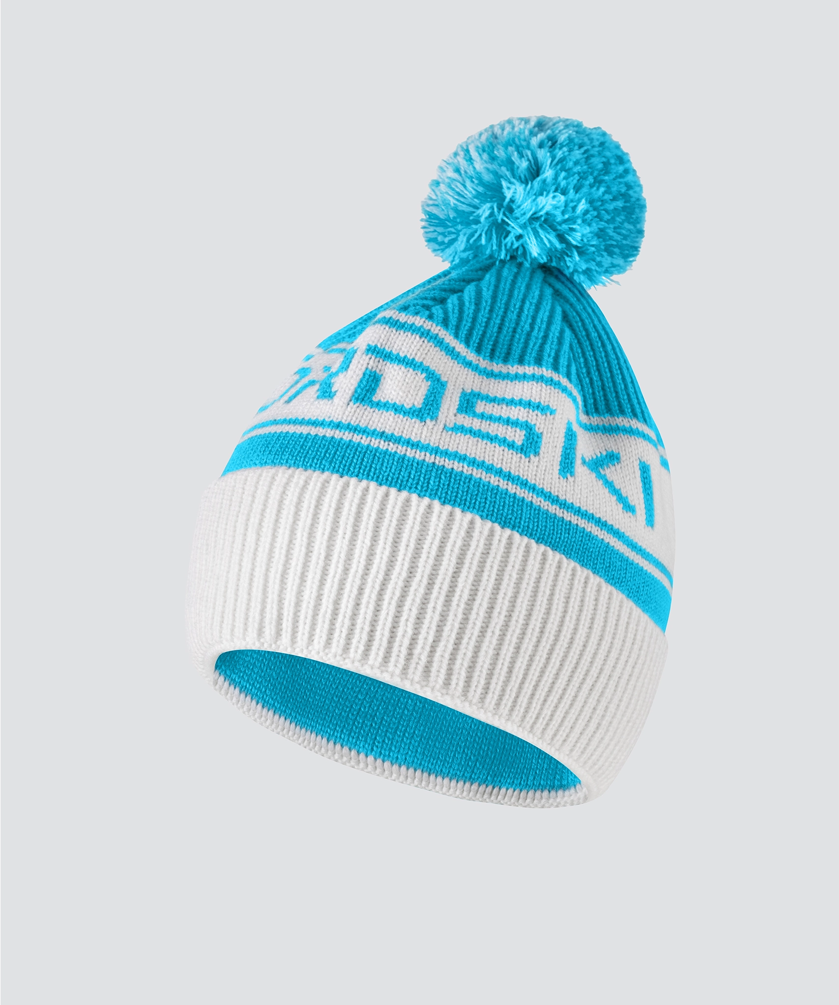 Шапка Nordski Blizzard Aquamarine/White