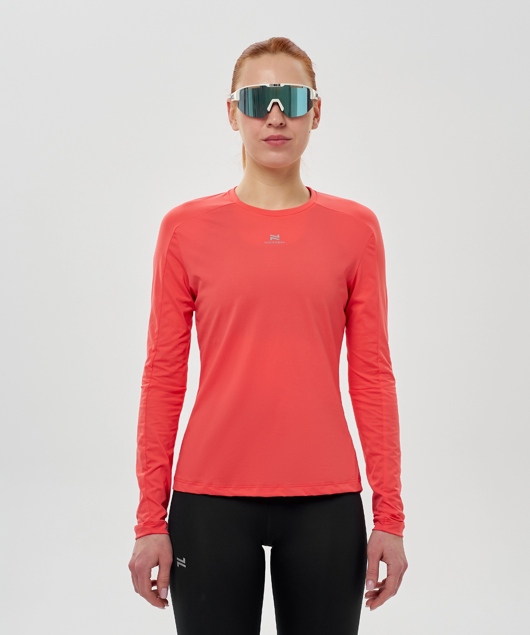 Футболка Nordski Upcast Grapefruit W с длинным рукавом