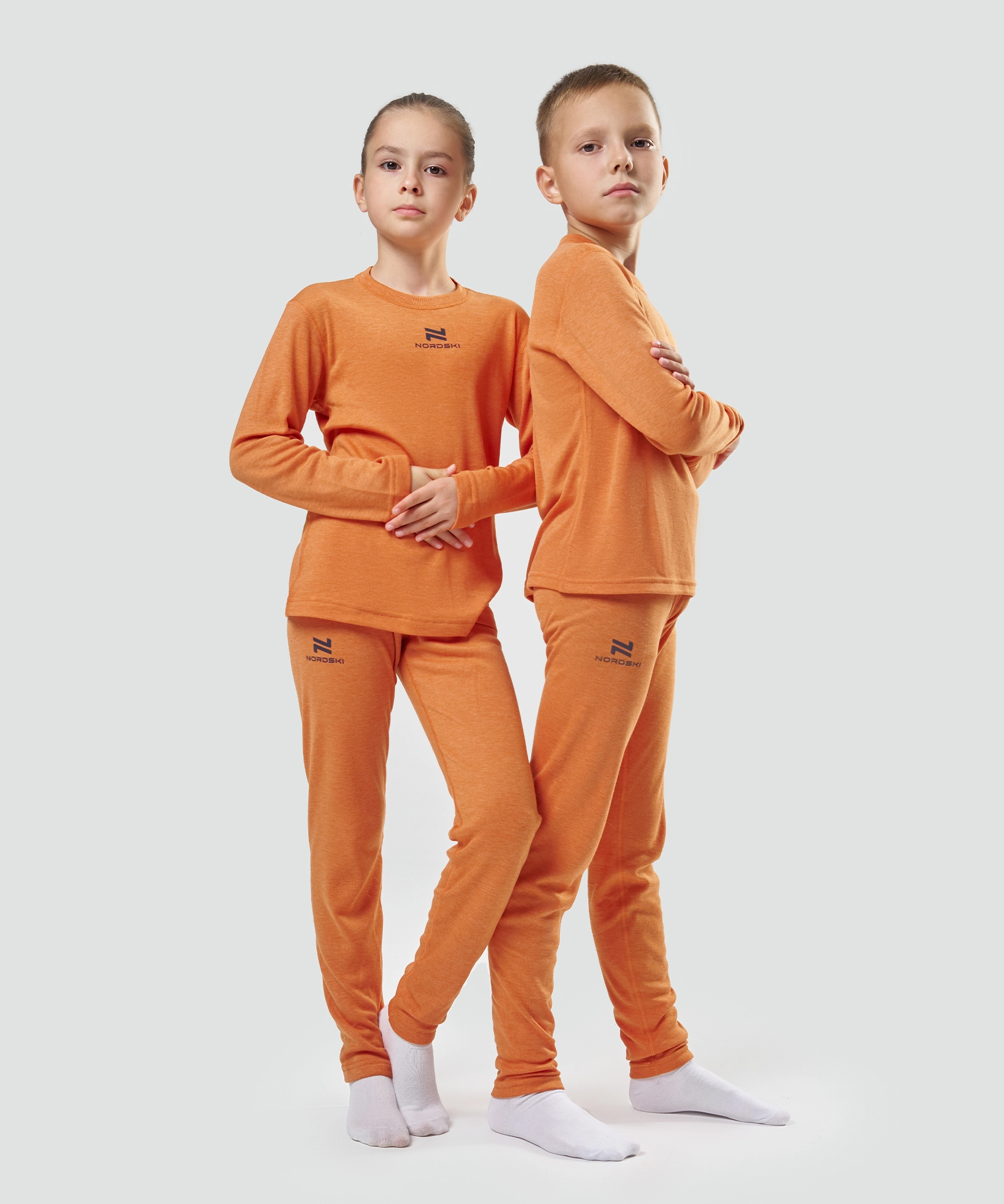 Комплект термобелья Nordski Jr. Soft Orange