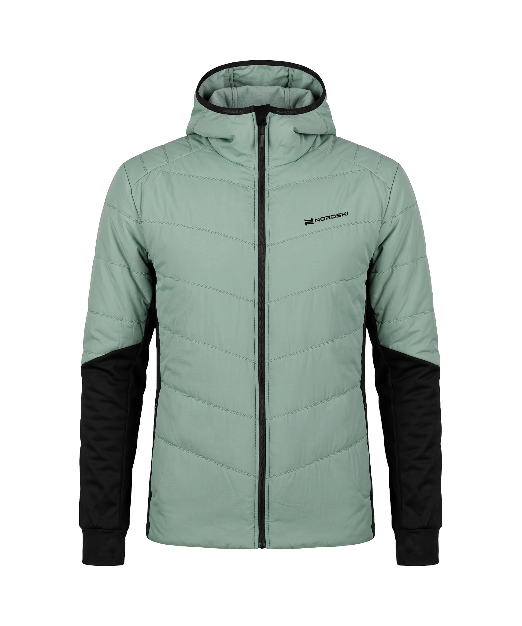 Куртка Nordski Hybrid Hood 2.0 Light Blue/Black