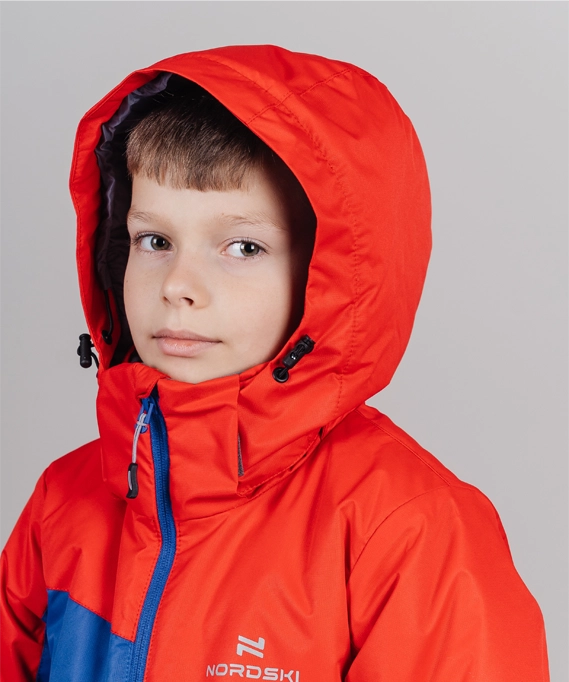 Утепленная куртка Nordski Kids Active True Blue/Red