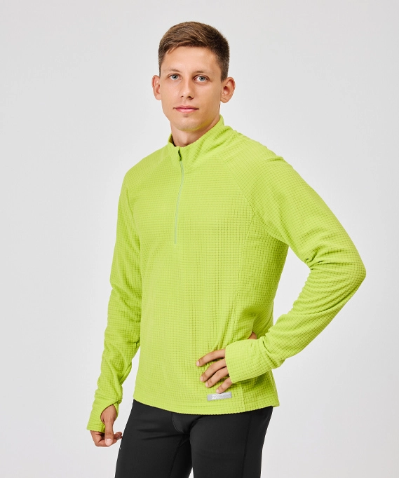 Лонгслив Nordski Pro Energy Lime Green