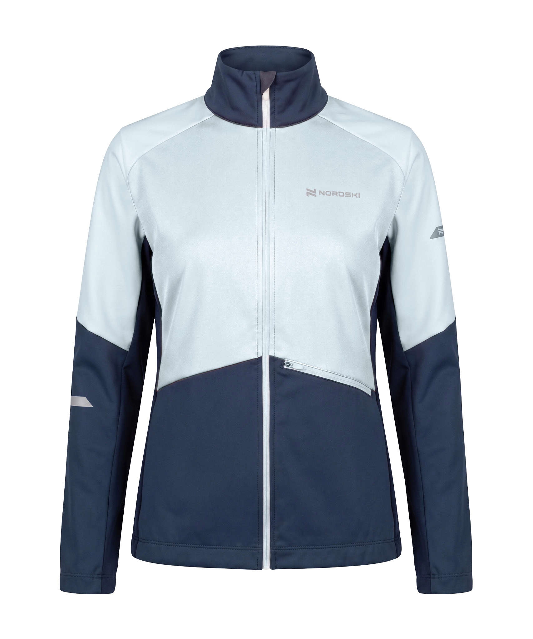 Тренировочная куртка Nordski Pro 2.0 White/Pearl Blue W
