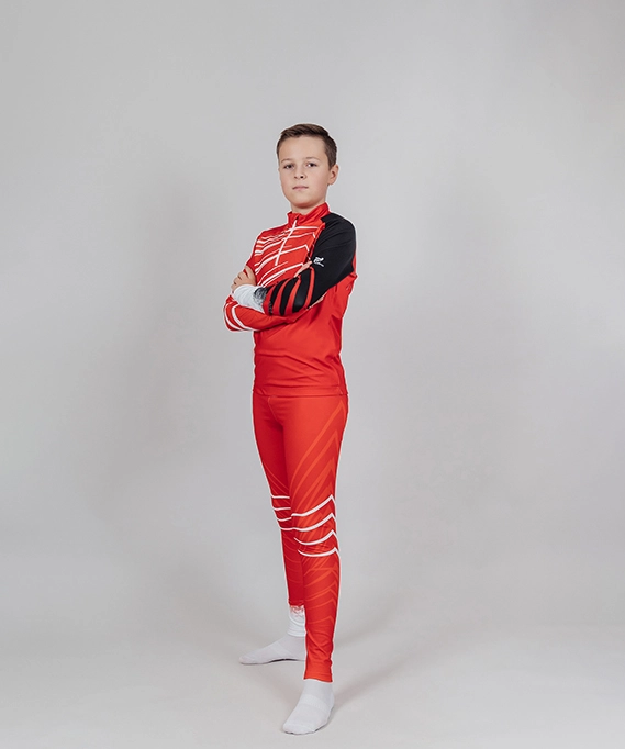 Гоночный костюм Nordski Jr.Pro Red/Black