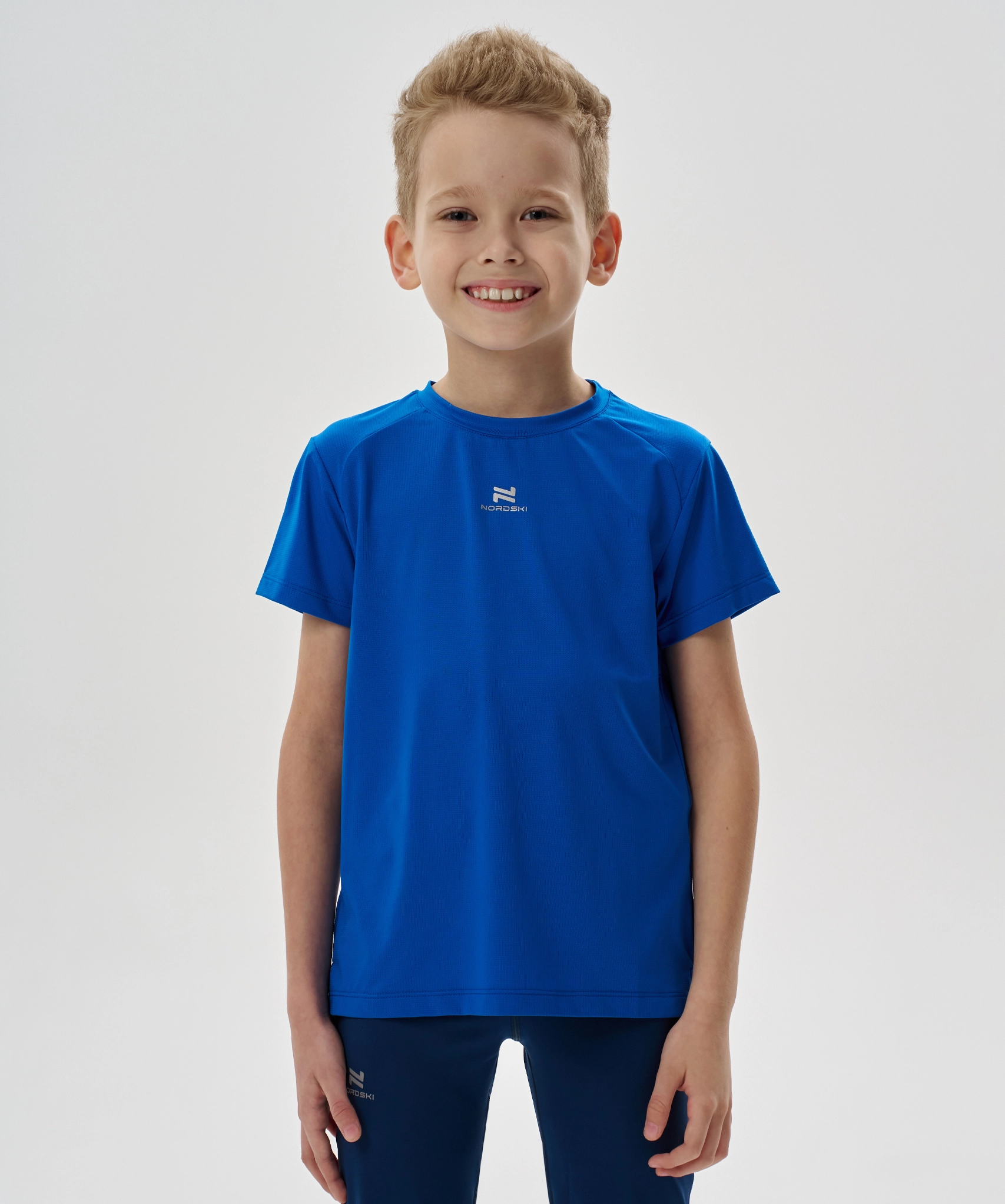 Футболка Nordski Jr. Run 2.0 Sky