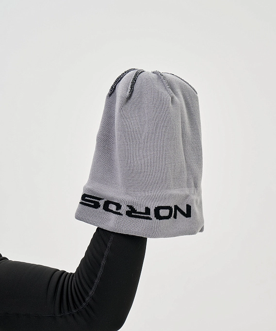 Шапка Nordski Winter Black/Grey