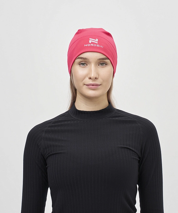 Тренировочная шапка Nordski Core Pink