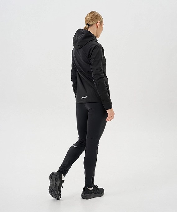 Тренировочная куртка Nordski PRO TOUR HOOD Black W