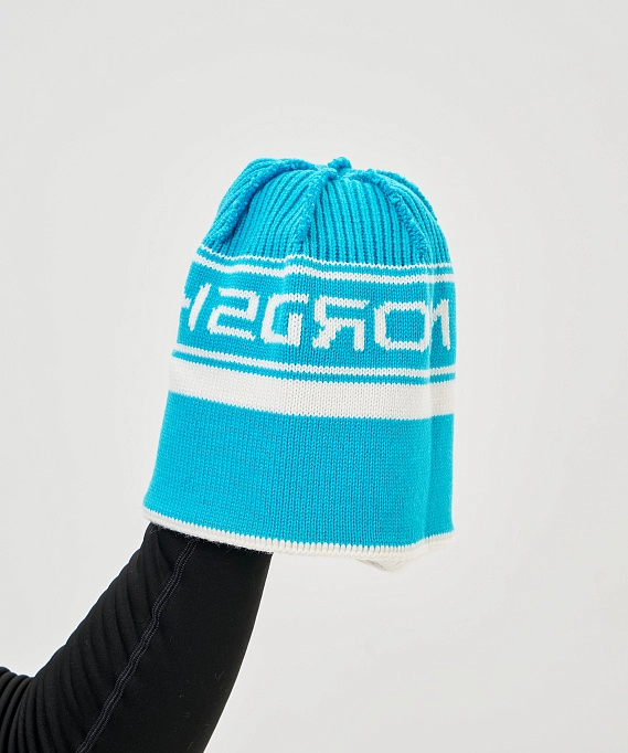 Шапка Nordski Blizzard Aquamarine/White