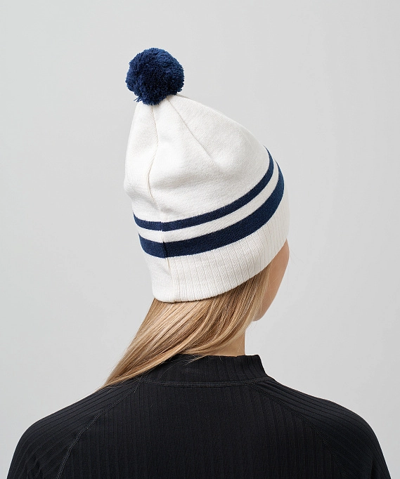 Шапка Nordski Move White/Blue