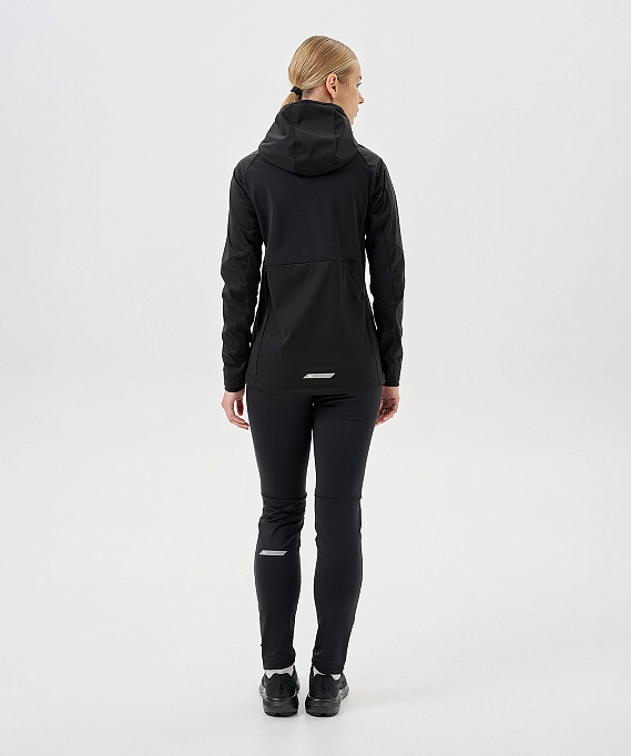 Тренировочная куртка Nordski PRO TOUR HOOD Black W