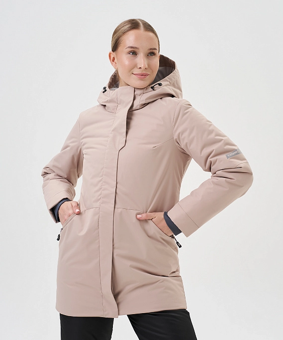 Утепленная куртка Nordski Coach Beige W