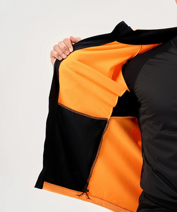 Тренировочная куртка Nordski Core Orange/Black