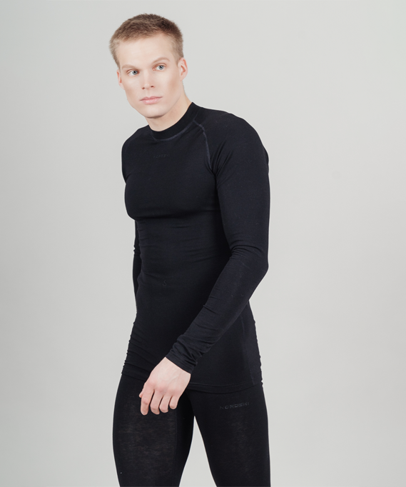 Комплект термобелья Nordski Wool Black купить в интернет-магазине Nordski