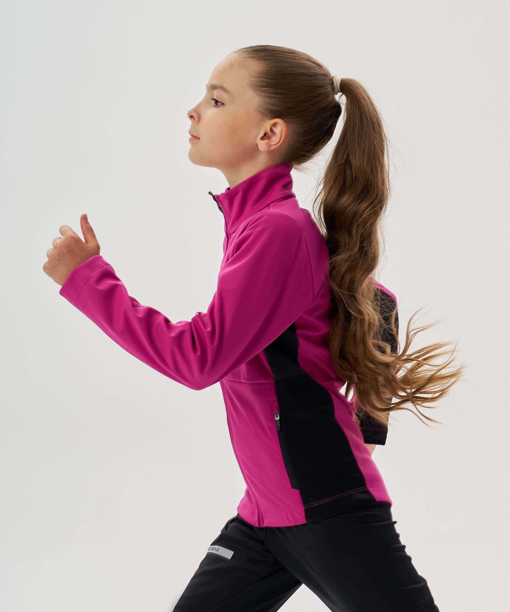 Тренировочная куртка Nordski Jr. Advance Fuchsia/Black