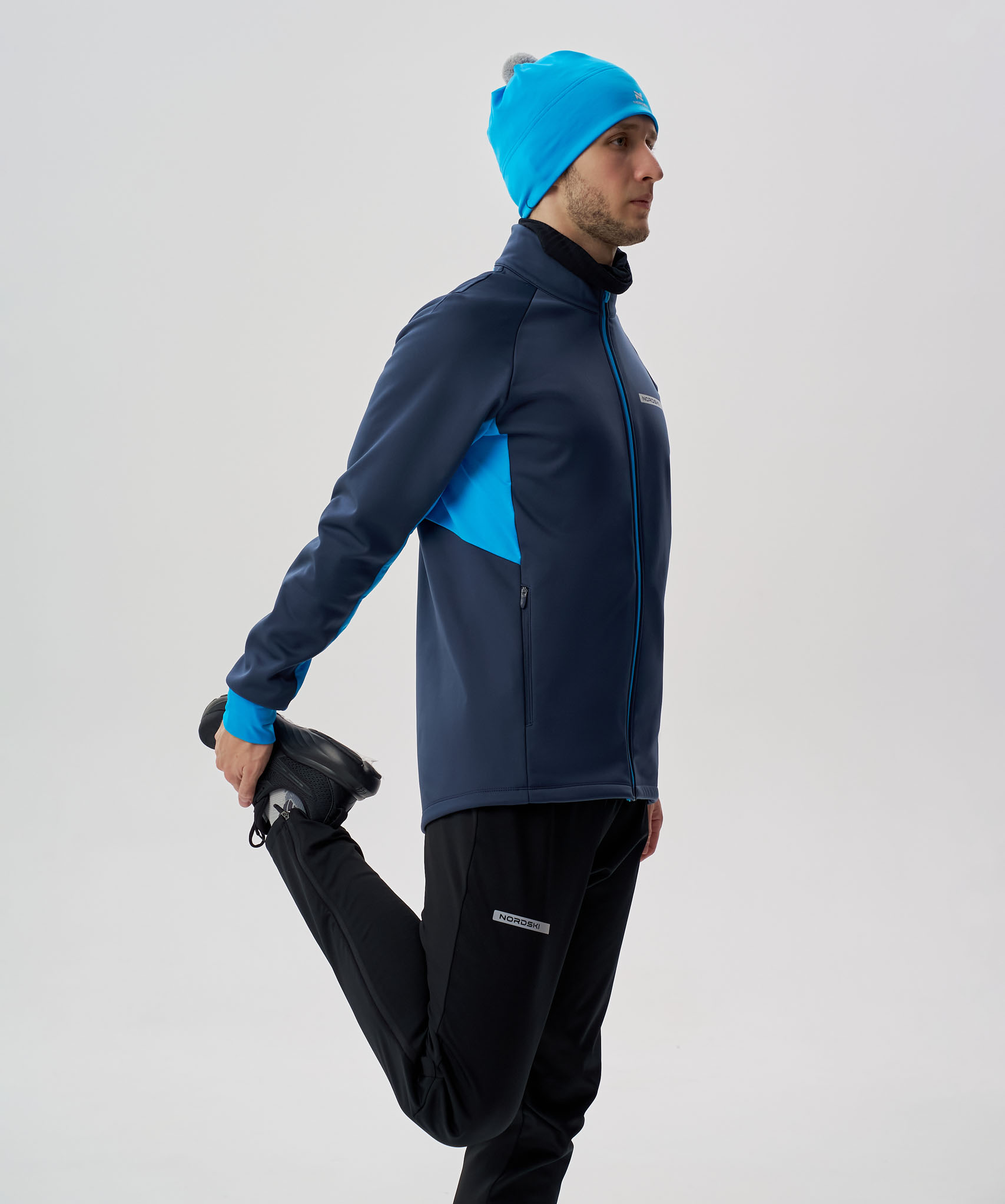 Тренировочная куртка Nordski Core Titan/Light Blue