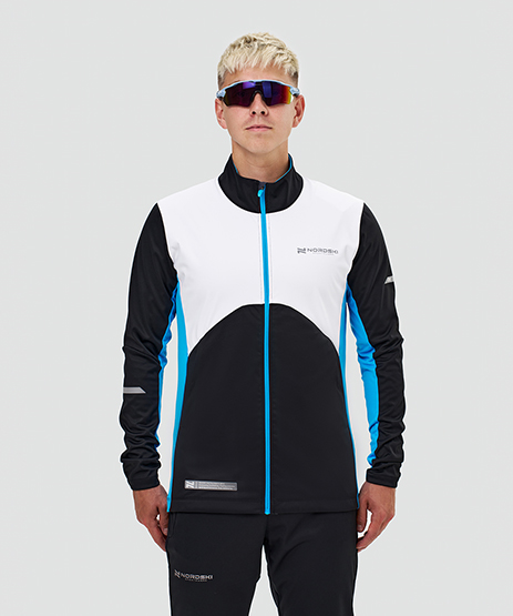 Тренировочная куртка Nordski Pro 2.0 Light Blue/Black