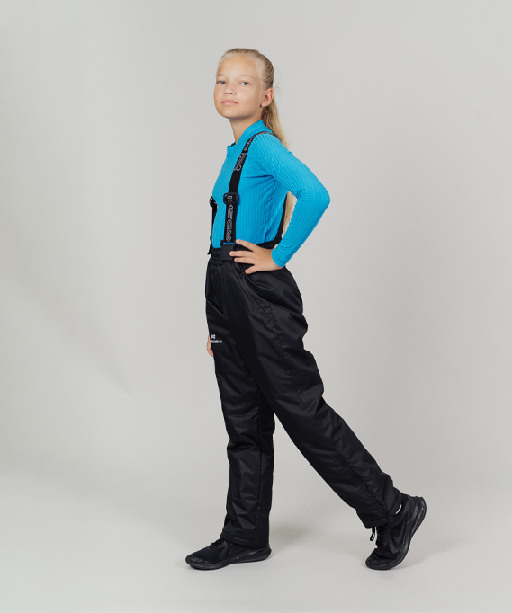 Утепленные брюки Nordski Jr.Active Black