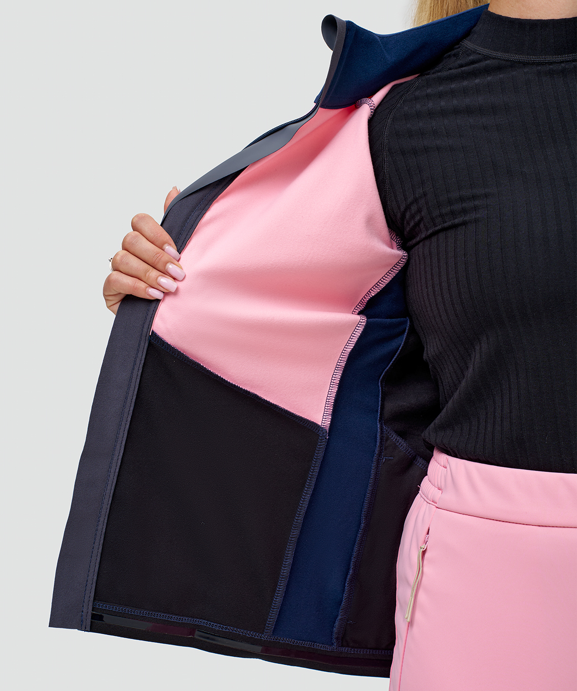 Тренировочная куртка Nordski Pro 2.0 Candy Pink/Blue W