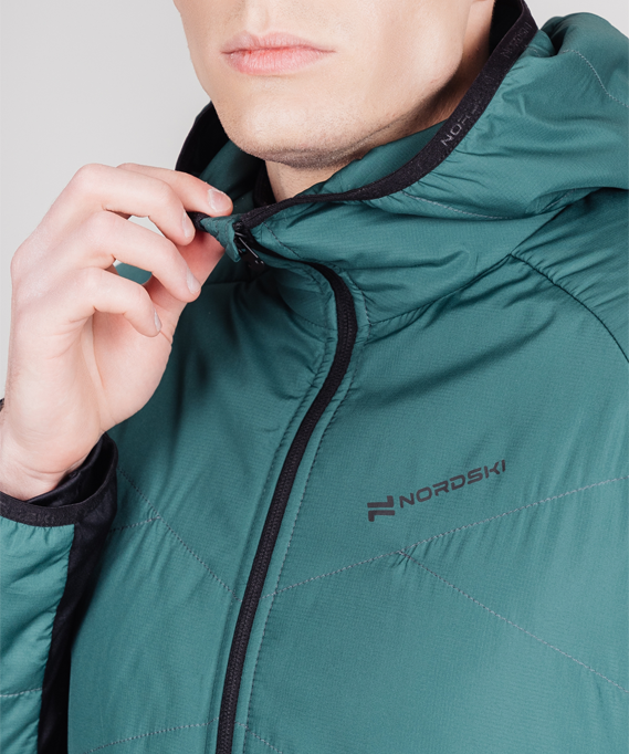 Куртка Nordski Hybrid Warm Alpine Green/Black