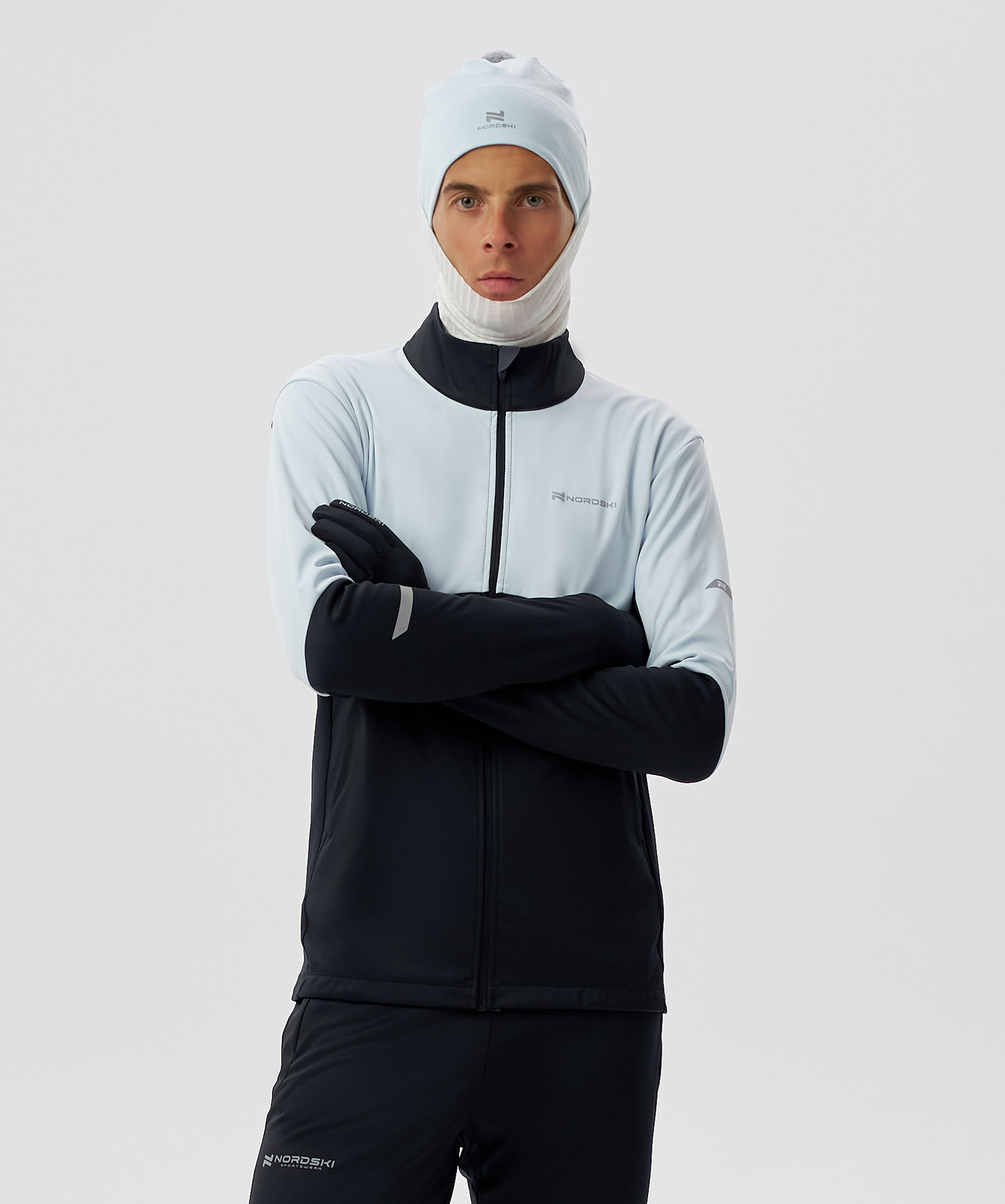 Тренировочная куртка Nordski Pro 2.0 Pearl Blue/Black