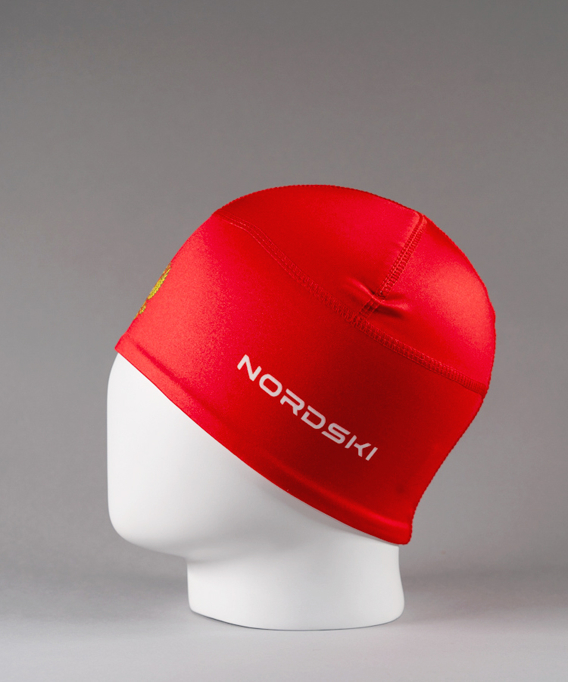 Тренировочная шапка Nordski Jr.Active Red