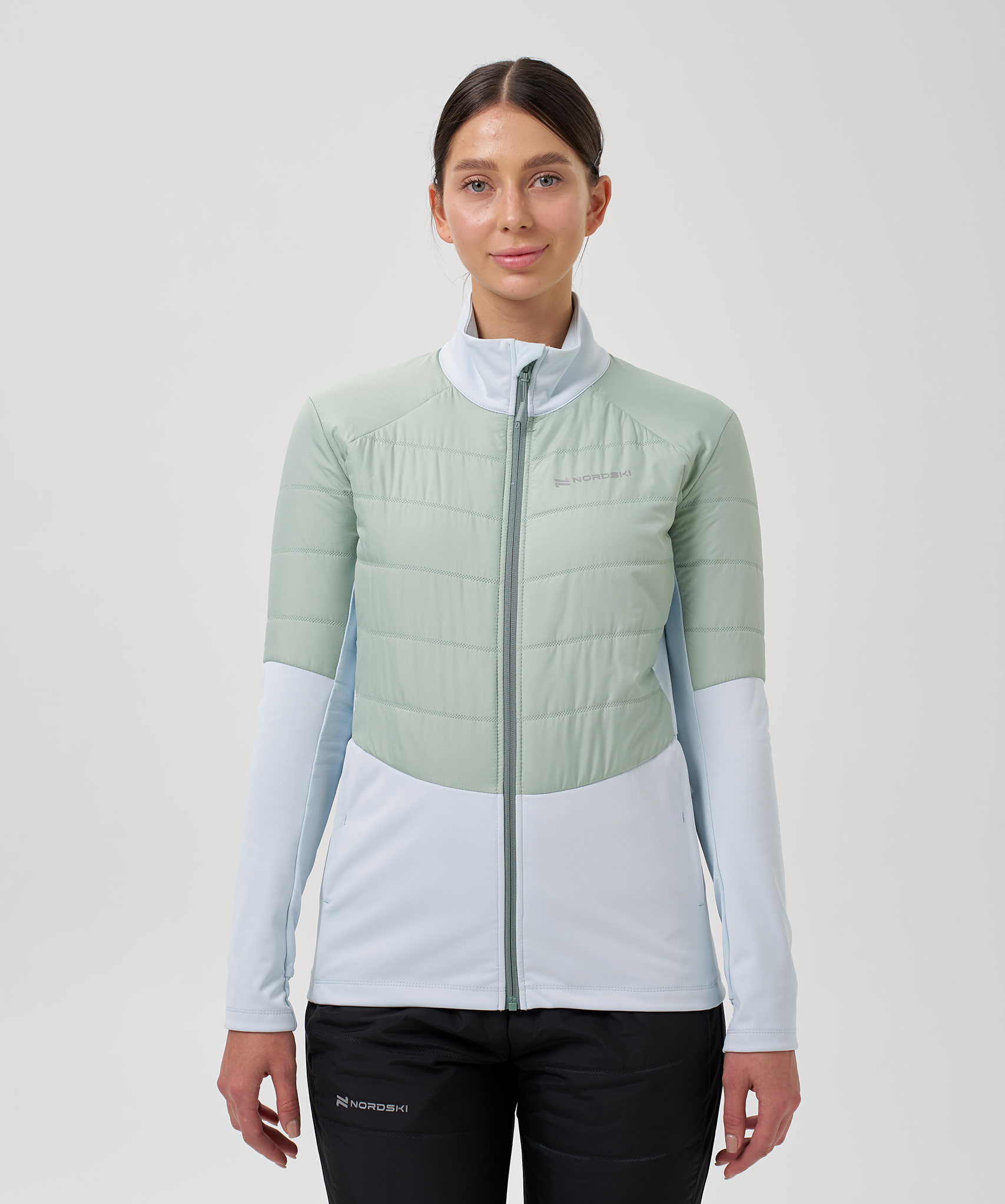 Куртка Nordski Hybrid Pro 2.0 Pearl Blue/Ice Mint W