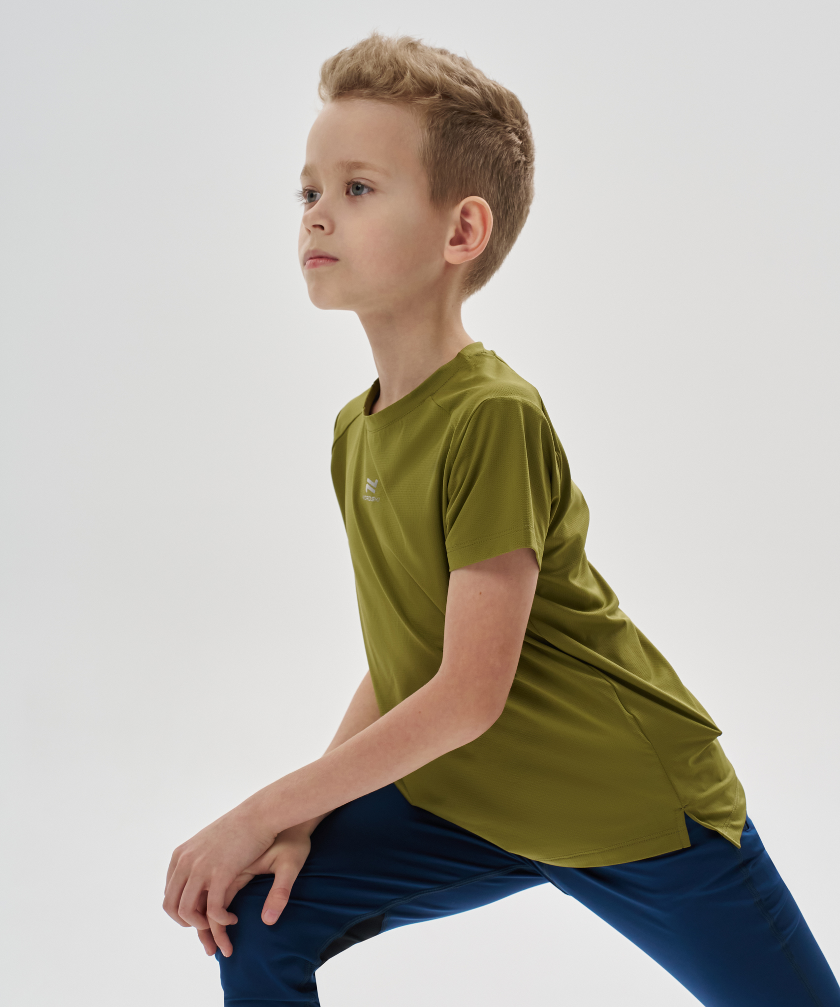 Футболка Nordski Jr. Run 2.0 Olive