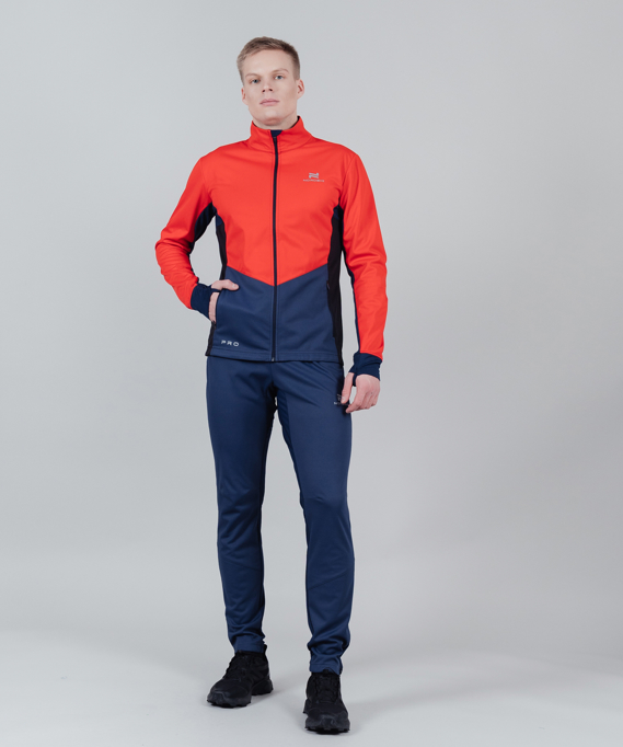 Тренировочная куртка Nordski Pro Red/Blue
